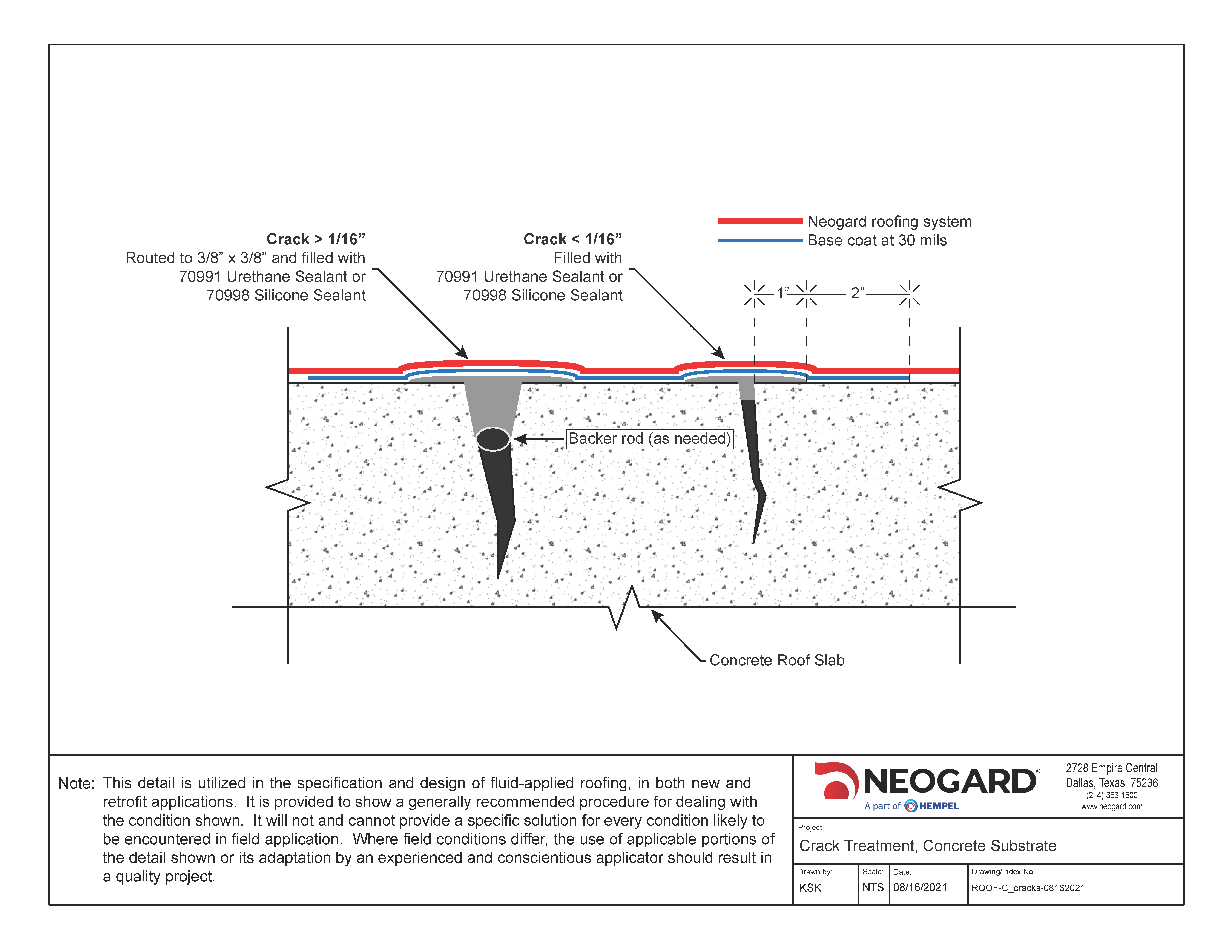 Concrete Crack Treatment