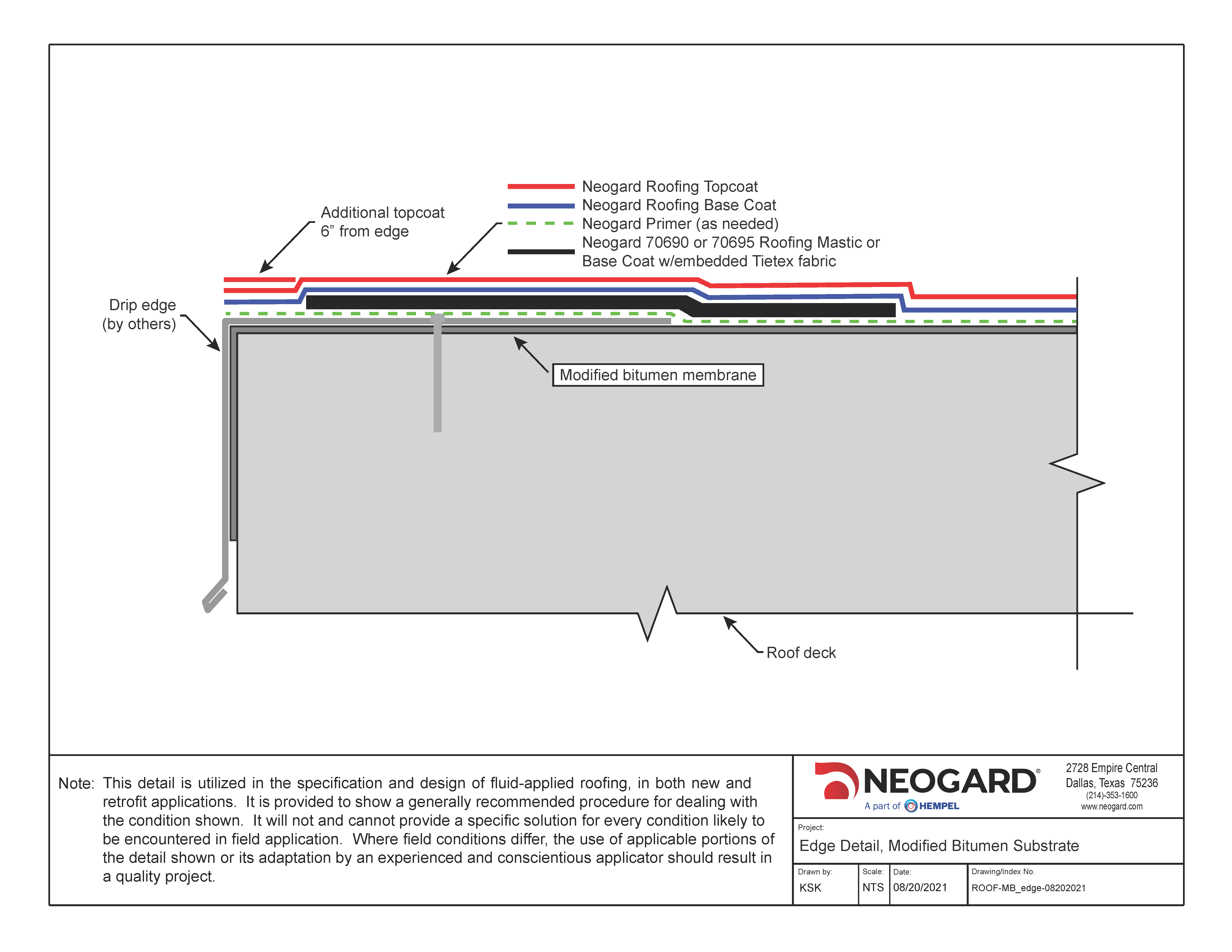 Modified Bitumen Edge